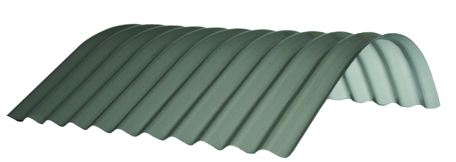 Curved metal roofing panels designed for arched structures made from galvanized or pre-painted steel for modern architectural applications