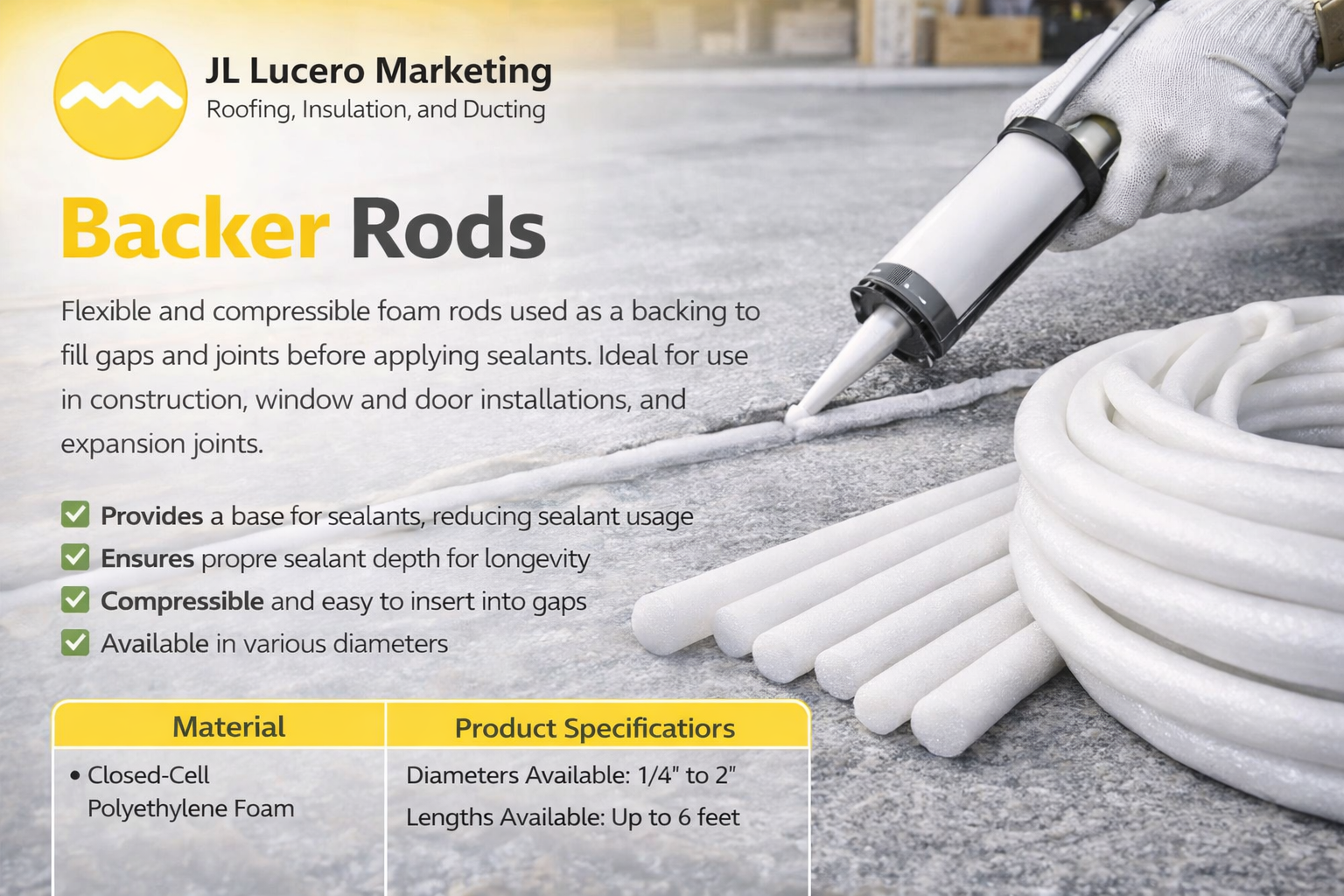 Backer rods
