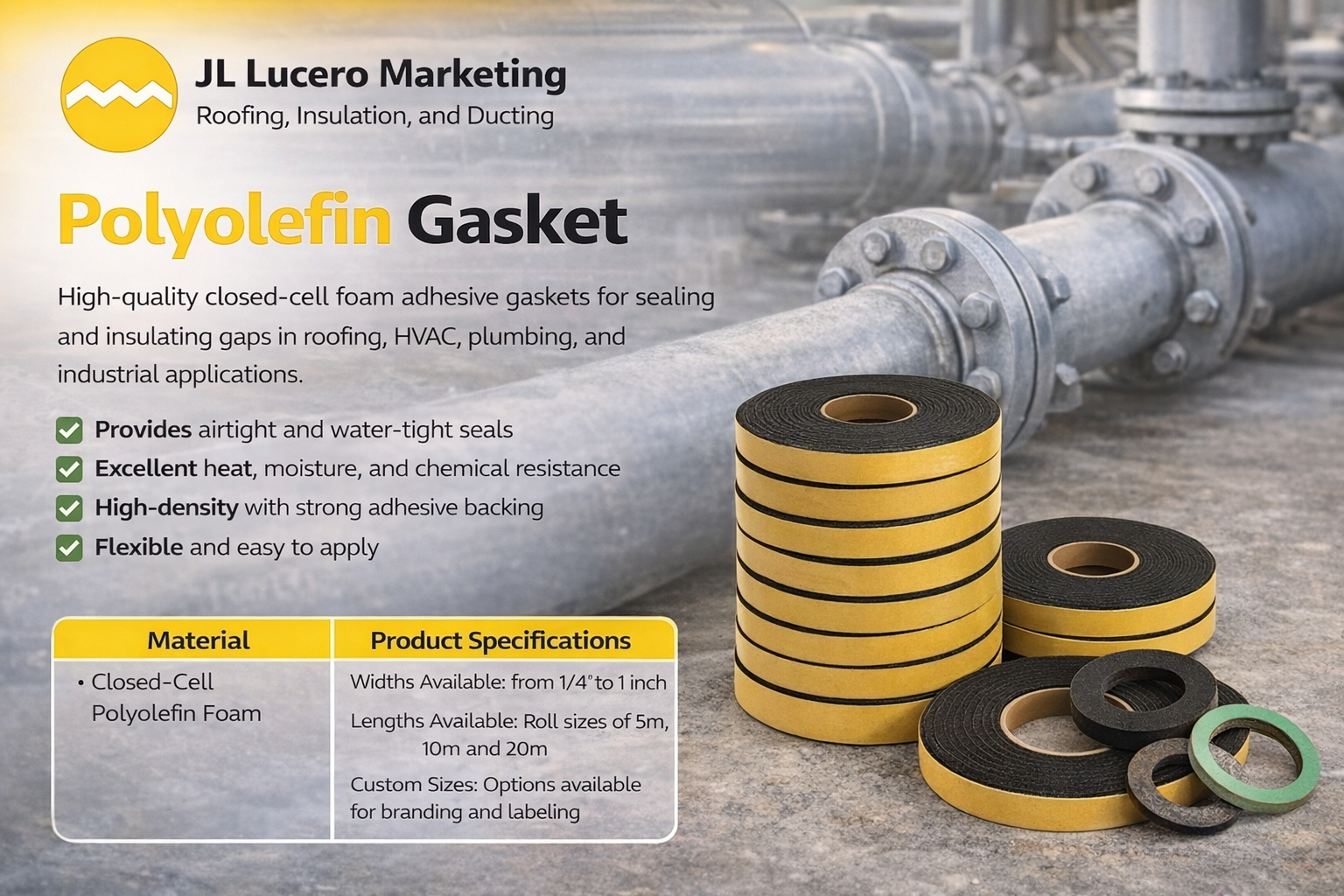 Polyolefin Gasket
