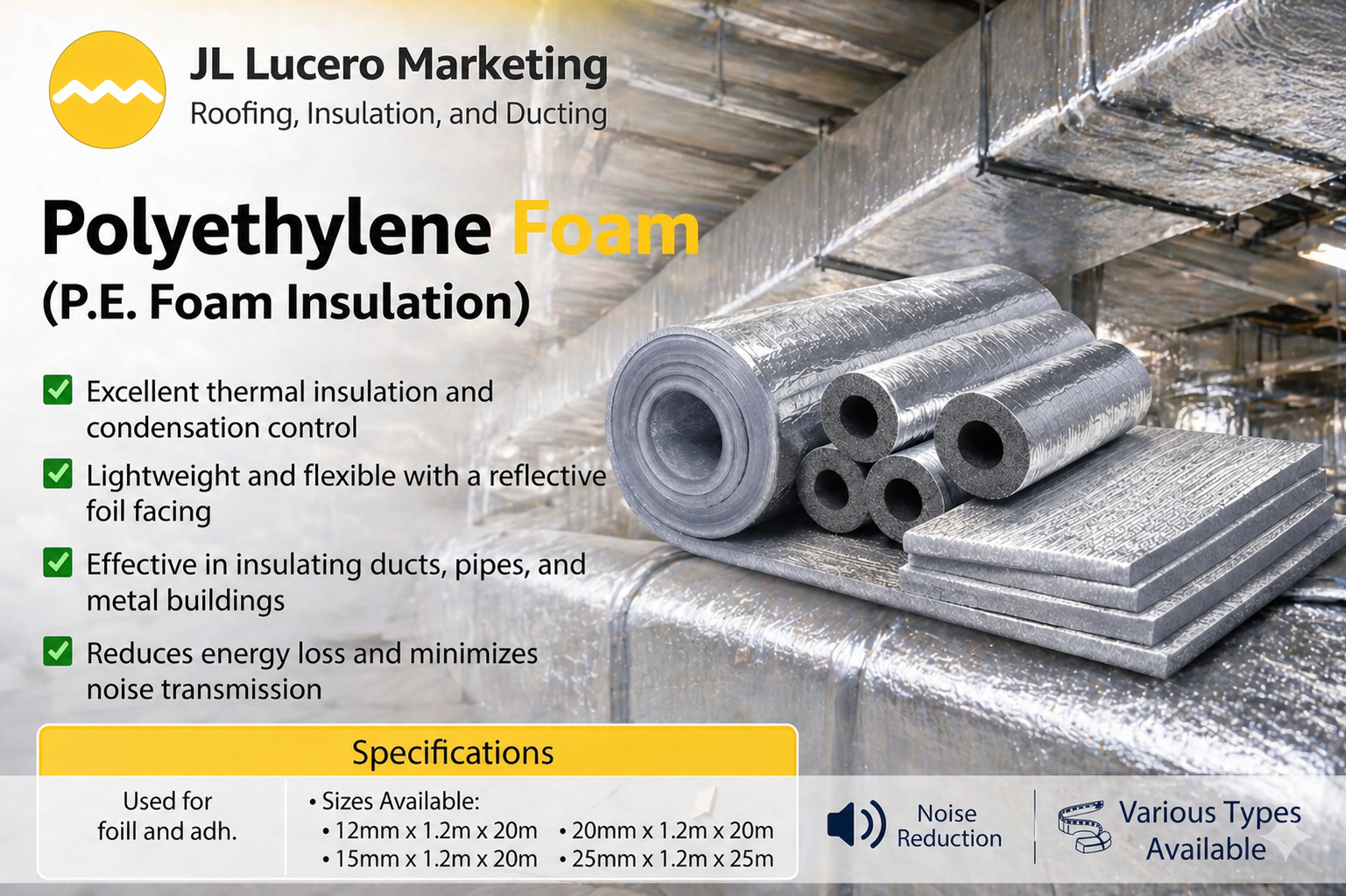 Polyethylene Foam (P.E Foam insulation)